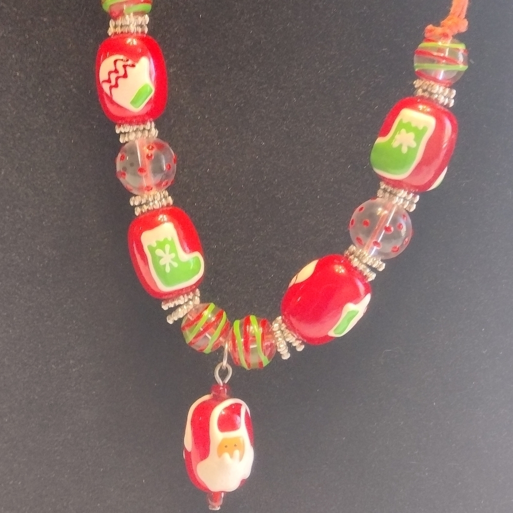 Santa beads!!!